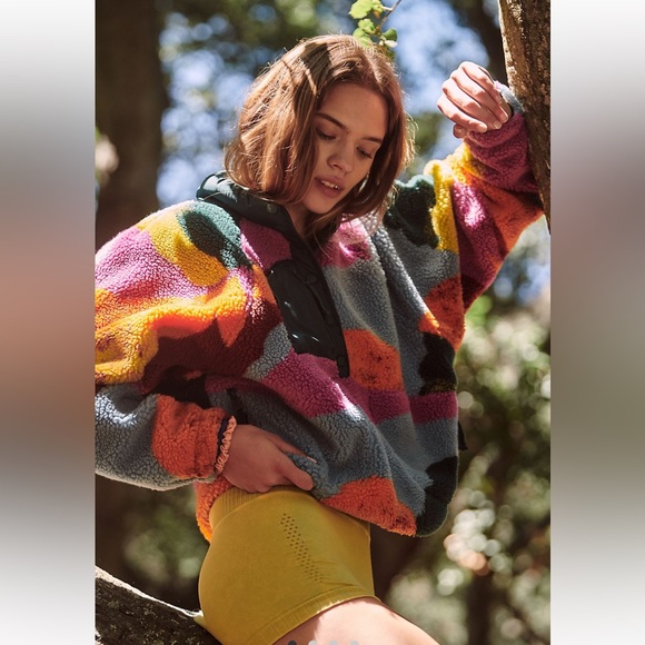 Free People Jackets & Blazers - Free People Hit the Slopes Pullover